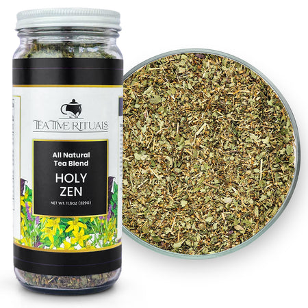 Holy Zen is often called "Yoga in a Cup"
 
Herbal Tea for Relaxation,
Focus Support Tea
Soothing Teas for Anxiety