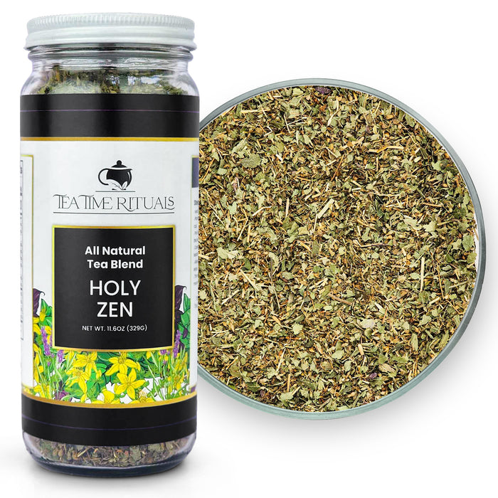 Holy Zen is often called "Yoga in a Cup"
 
Herbal Tea for Relaxation,
Focus Support Tea
Soothing Teas for Anxiety